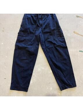 Kenzo Navy blue cargo pants with a relaxed fit #skater